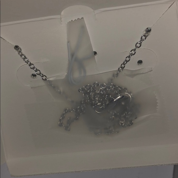 Silverworks fine silver plate heart necklace - Picture 5 of 8